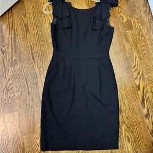 JCrew Elegant Dark Blue/Black Sleeveless Dress
